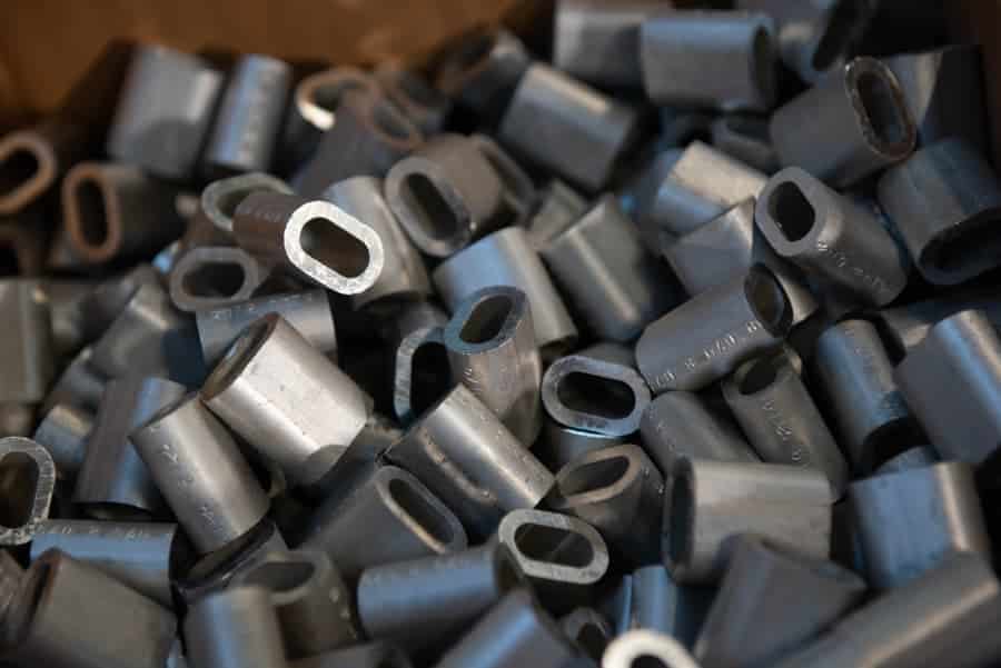 Pile of metal pieces