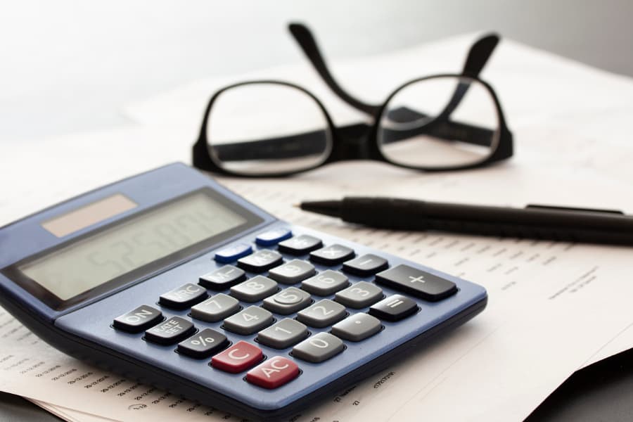 A calculator